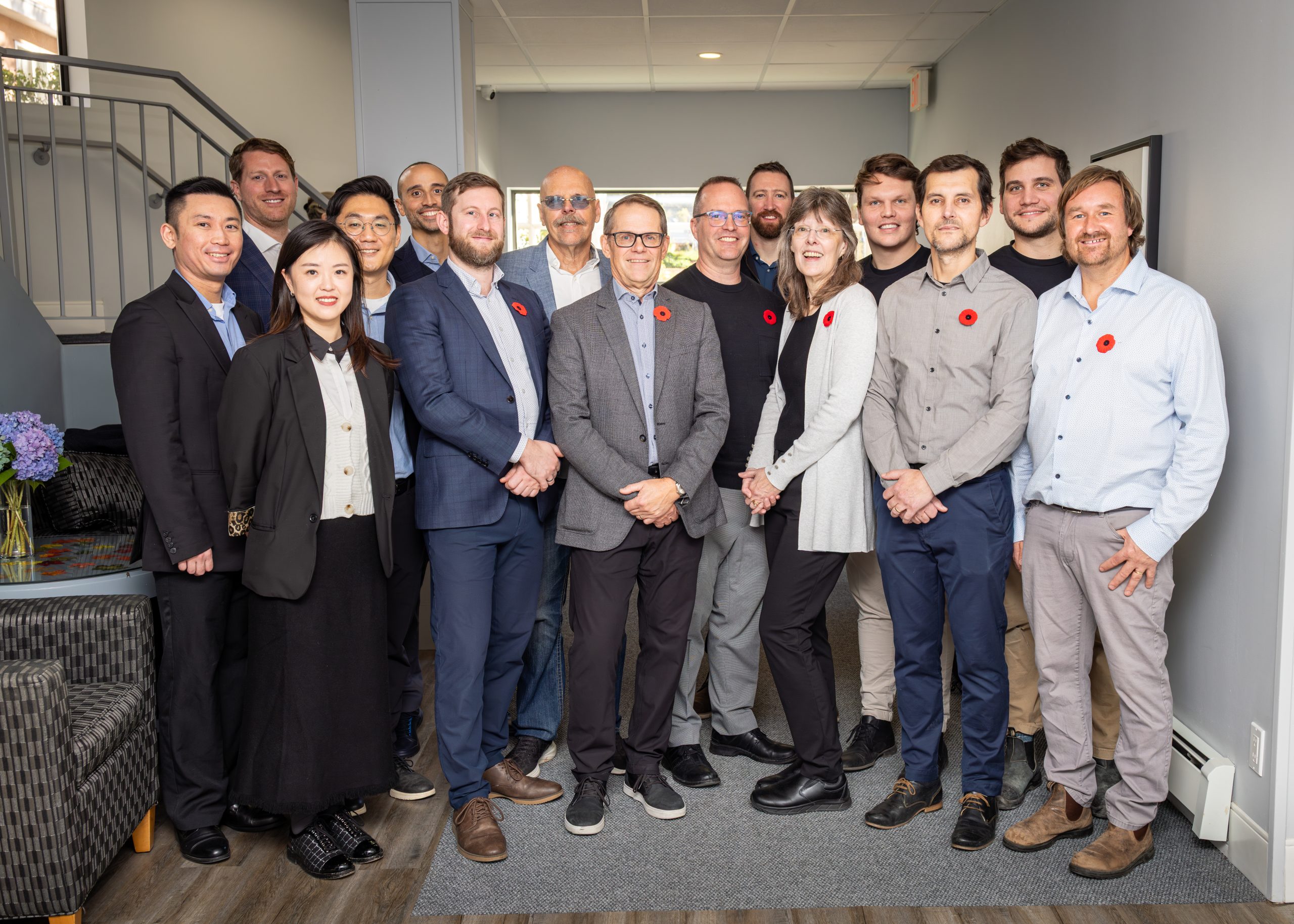 LJC members at ribbon cutting event